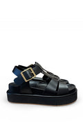 Sandali PALOMITAS Dalia Cowhide Black
