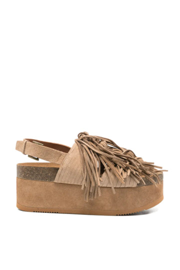 Sandali ASH fringed platform